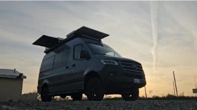 RV Slide-Out Solar Panels equipment shown on the official business website